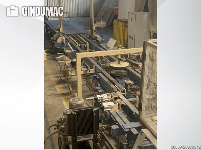 Ligne de clouage de palettes DELTA DELTA pallet nailing machine line