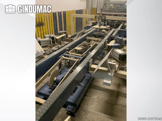 Ligne de clouage de palettes DELTA DELTA pallet nailing machine line