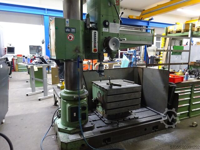 Radiálna vŕtačka / súradnicová vŕtačka WMW BR 40/2x1250