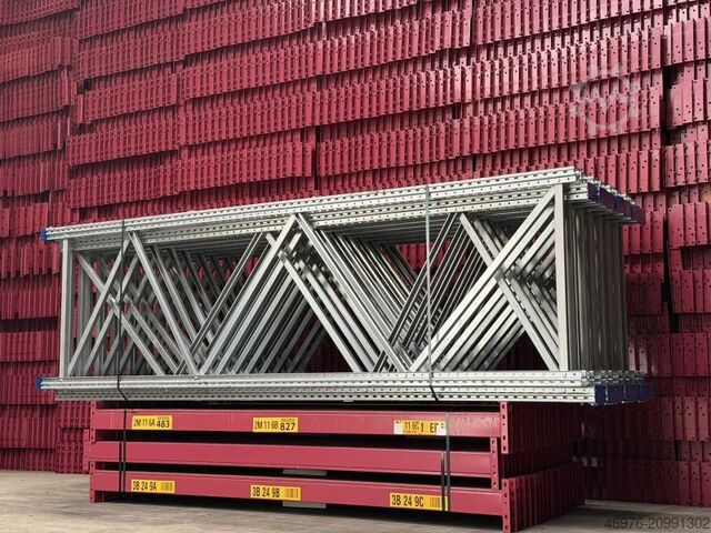 високоярусна складська палетна стелажна система SSI Schäfer PR 600 Regallänge: 22,50 lfm.