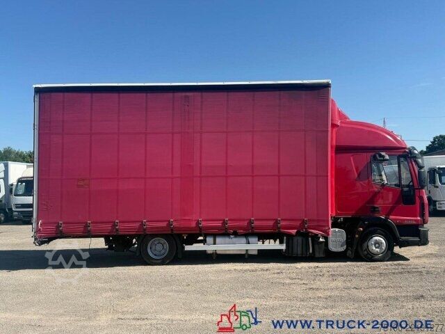 LKW mit Pritsche & Plane Iveco 80E22 Jumbo Schiebeplane L+R Gr. Haus AHK Klima