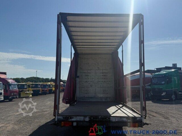 LKW mit Pritsche & Plane Iveco 80E22 Jumbo Schiebeplane L+R Gr. Haus AHK Klima
