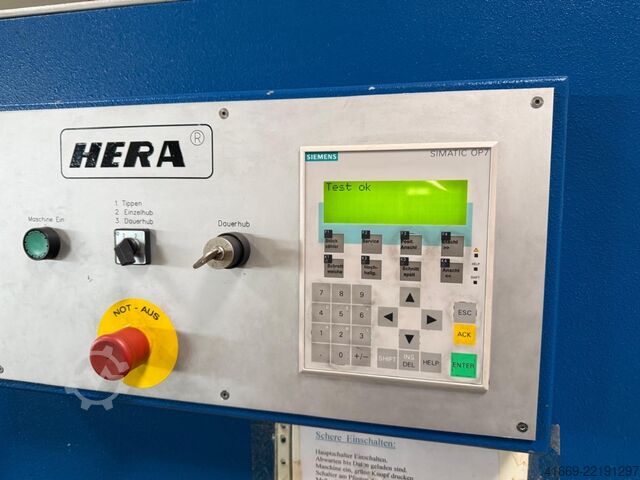 Guillotinesaks - hydraulisk HERA TS 3100 x 4