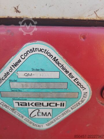 мини-экскаватор Takeuchi TB150S
