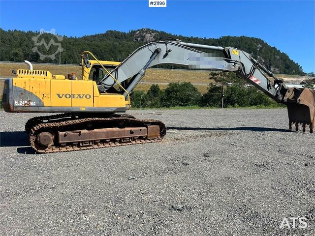 Máy xúc bánh xích Volvo EC240 nlc Excavator w/ bucket WATCH VIDEO