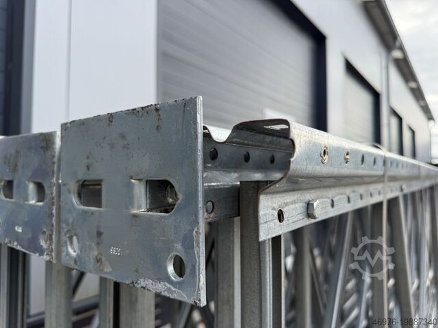 Sistema de estanterías para palés de gran altura para almacenes META Rack / Regallänge: 13,89 lfm St.:4.500 x 1.100 mm / Tr.: 2.210 mm