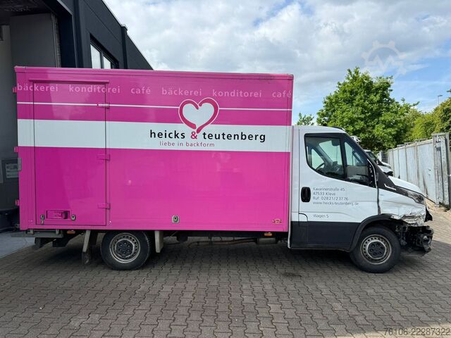 Dėžinis furgonas IVECO Daily 35S14 Hi-Matic Koffer*Ahk*Seiten tür*