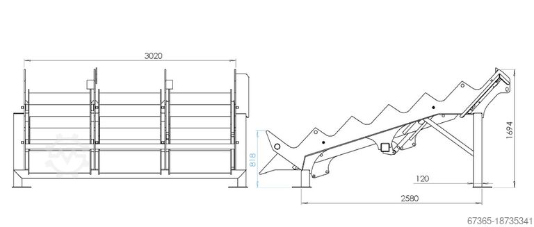 Log yard machinery KARO WOOD KW-stf/2