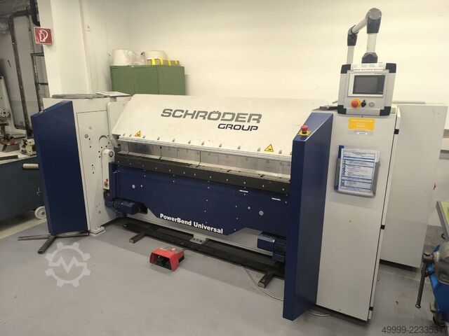 Schwenkbiegemaschine Schröder PowerBend Universal