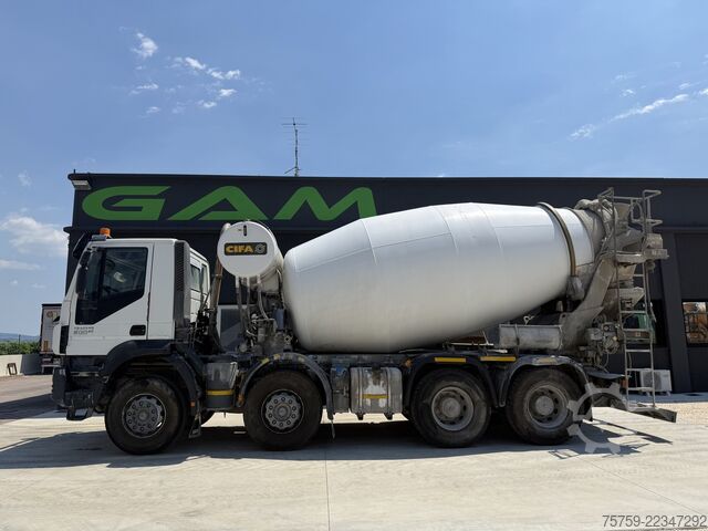 コンクリートミキサートラック Iveco Trakker 410T50 CIFA 13cbm 8x4 40Ton