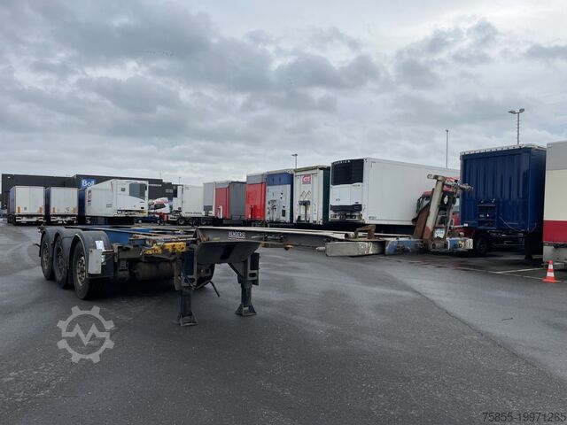 Transporte de contenedores Renders RPS 12.27 20/30/40/45 FT Chassis / BPW Axles / ...