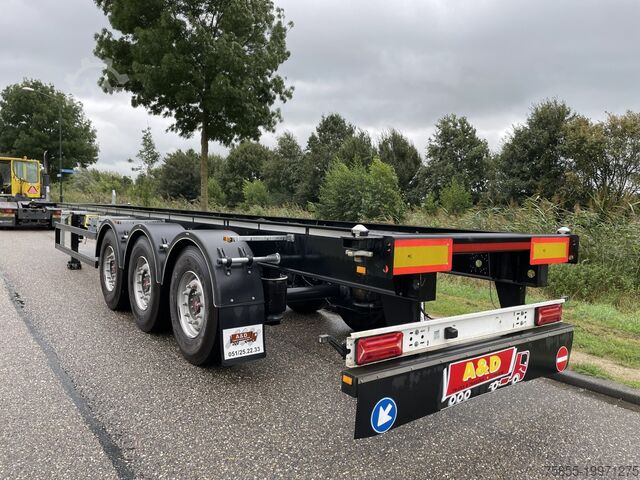 Transporte de contenedores System Trailers 40ft Chassis New / Unused / SAF Axles / Discbra...