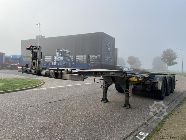 Transportul de containere Renders RPS 12.27 20/30/40/45 FT Chassis / BPW Axles / ...