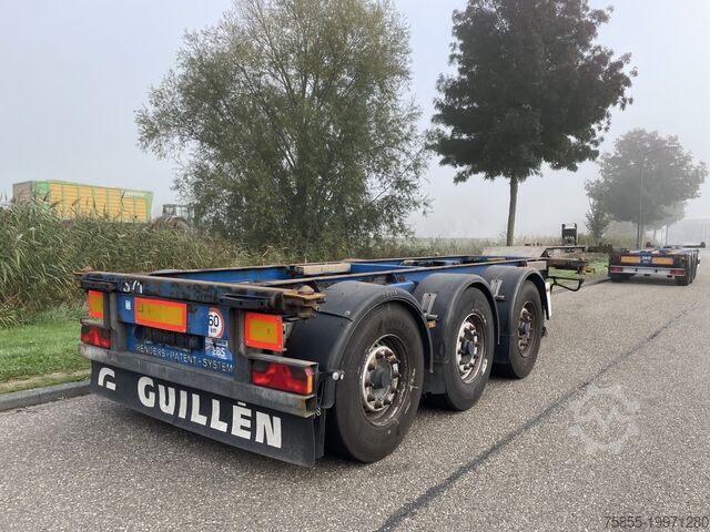 Transportul de containere Renders RPS 12.27 20/30/40/45 FT Chassis / BPW Axles / ...