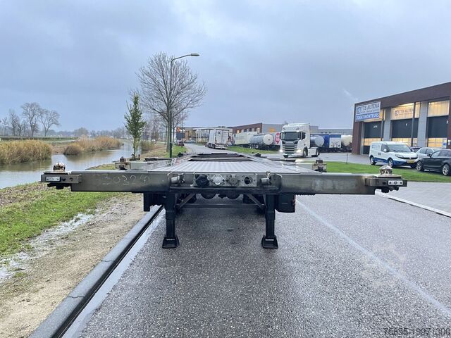Transporte de contentores Groenewegen 30CC-14-27 20/30 FT Chassis / ADR / Tank / NL T...