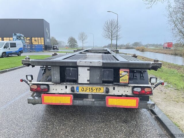 Transporte de contentores Groenewegen 30CC-14-27 20/30 FT Chassis / ADR / Tank / NL T...