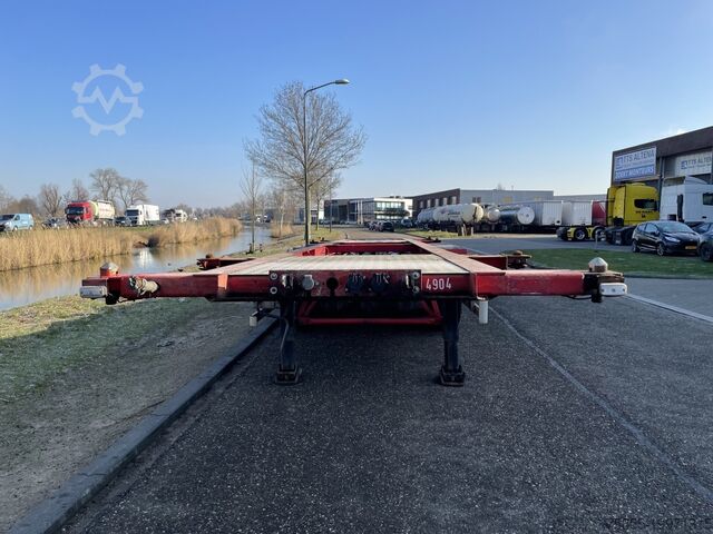 Transporte de contenedores Burg BPO 12-27 CCXGX-00 20/30 FT Chassis / ADR / BPW...