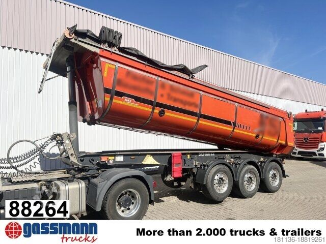 Semirimorchio ribaltabile Schmitz SKI 24 SL 7.2, Thermo-Stahlmulde ca. 24m³,