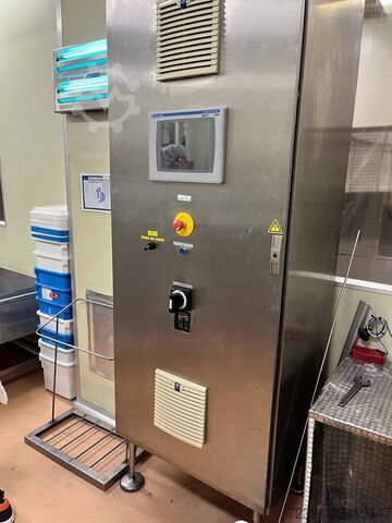 Linea completa per sciroppo con cuocitore a lotti mondomix buhler 