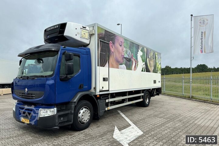Kühl-/Tiefkühltransport Renault Premium 270 Day Cab, Euro 5, Carrier / side doo...