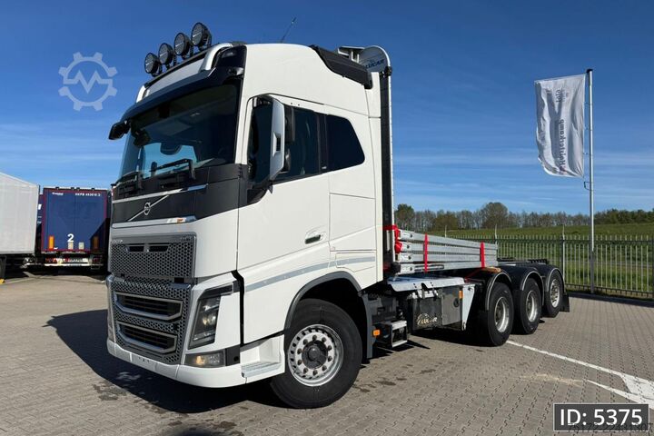 কাঠের ট্রাক Volvo FH16 750 Globetrotter XL, Euro 6, 8x4 / Hydraul...