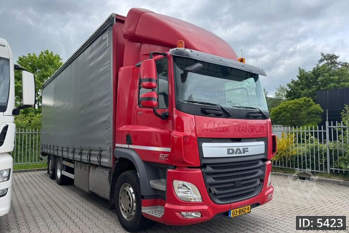 স্লাইডিং টারপলিন DAF CF 330 Day Cab, Euro 6, 6x2 / Broken engine! / ...