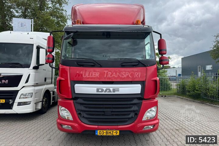 স্লাইডিং টারপলিন DAF CF 330 Day Cab, Euro 6, 6x2 / Broken engine! / ...