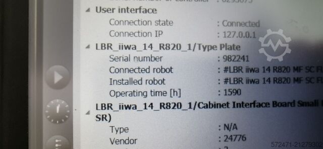 Industrial robot KUKA LBR iiwa