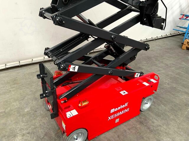 Platform kerja mudah alih Mantall XE59 MINI