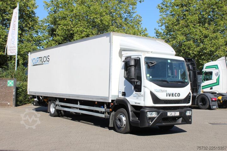 Kastes kravas automašīna Iveco Eurocargo  120-210 E6 Koffer 8,6m Klima LBW1500Kg