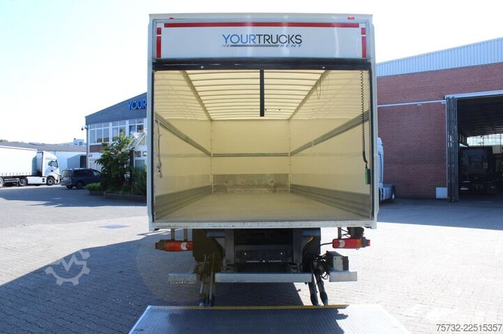 Kastes kravas automašīna Iveco Eurocargo  120-210 E6 Koffer 8,6m Klima LBW1500Kg