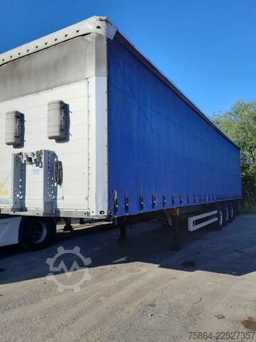 Brandalı açık yarı römork KRONE SD , Standard