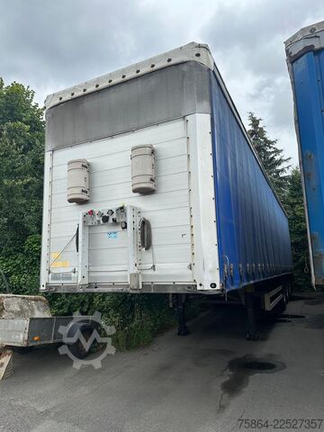 Brandalı açık yarı römork KRONE SD , Standard