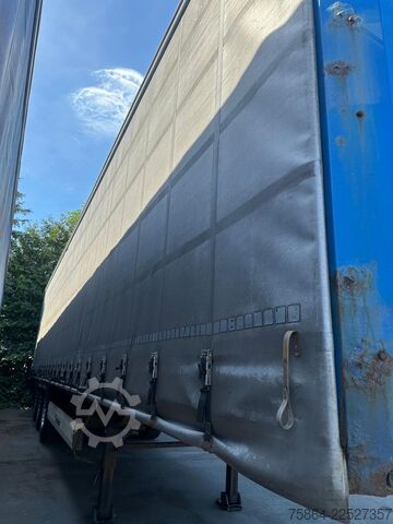 Brandalı açık yarı römork KRONE SD , Standard