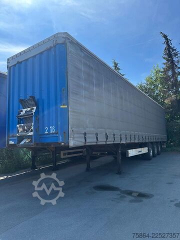 Brandalı açık yarı römork KRONE SD , Standard