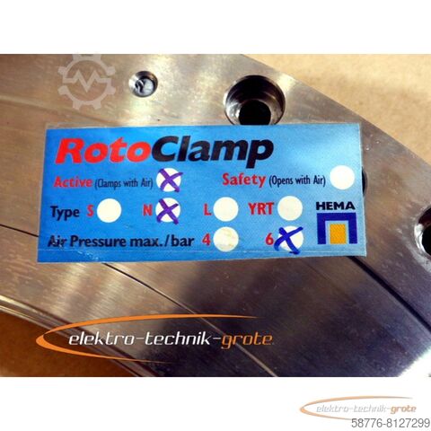 Componente hema Hema RotoClamp RC220 NA , Serien-Nr. gemäß Foto - ! -