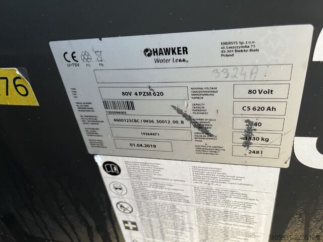 Chariot élévateur électrique à 4 roues Linde E25H-01/600