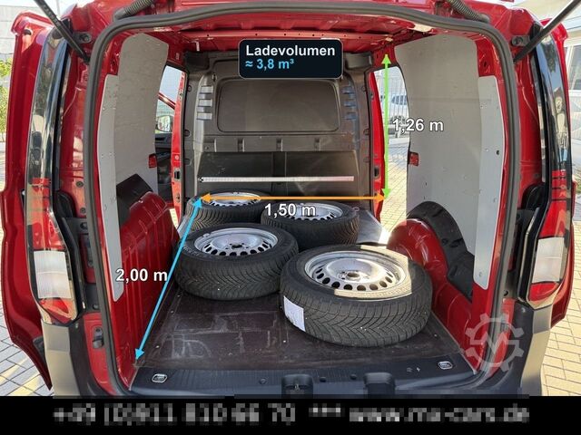 รถตู้ตู้ทึบ VW Caddy Maxi Aut. Klima Navi Kamera 2 Schiebetüren