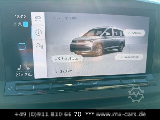รถตู้ตู้ทึบ VW Caddy Maxi Aut. Klima Navi Kamera 2 Schiebetüren