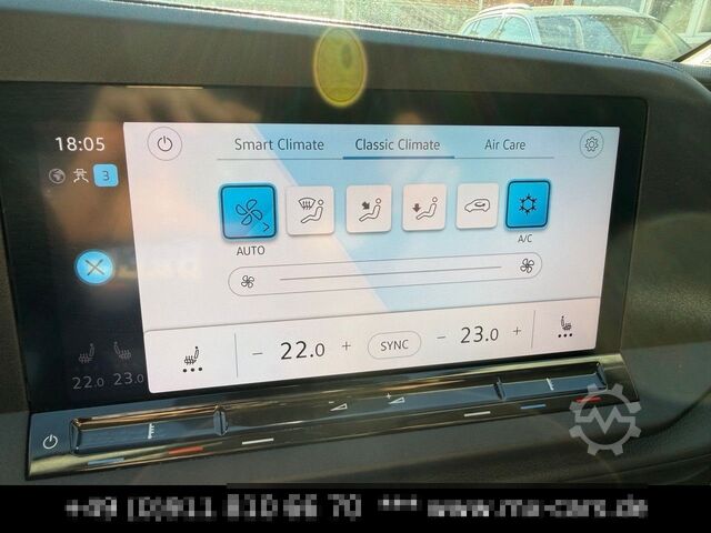 รถตู้ตู้ทึบ VW Caddy Maxi Aut. Klima Navi Kamera 2 Schiebetüren