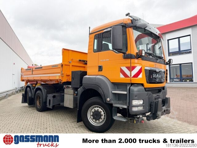 Tippbil MAN TGS 28.400 6x4-4 BL, EEV, Lenk-/Liftachse,