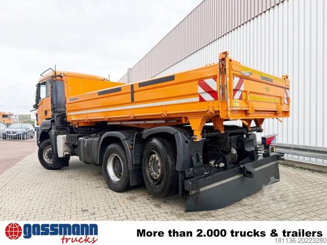 Tippbil MAN TGS 28.400 6x4-4 BL, EEV, Lenk-/Liftachse,