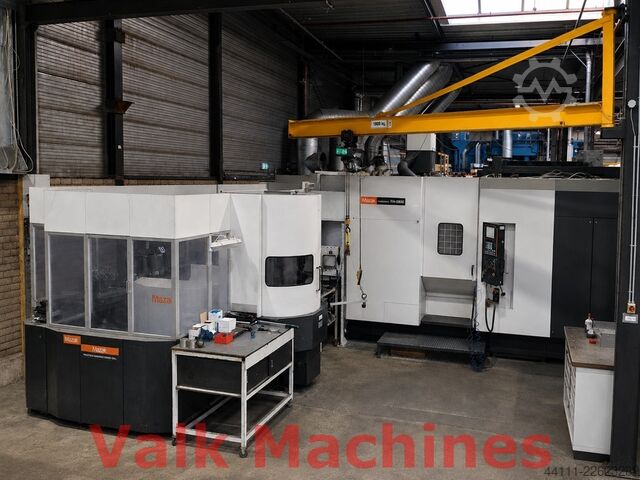 Mazak FH-6800 su 6 padėklų Palletech sistema Mazak FS-6800