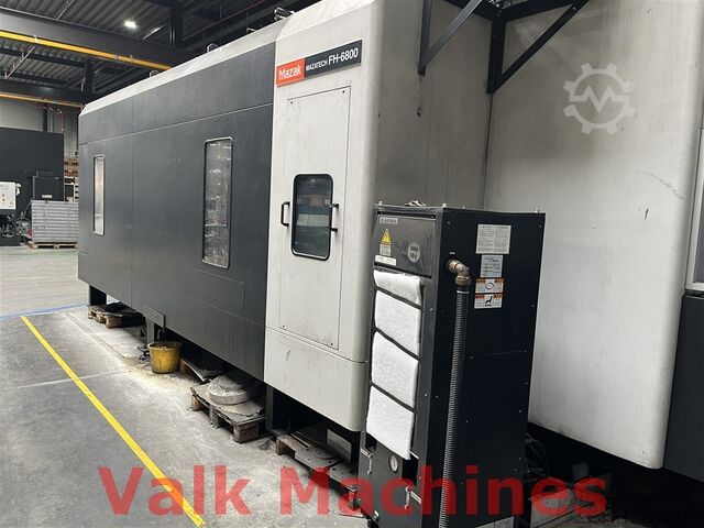 Mazak FH-6800 su 6 padėklų Palletech sistema Mazak FS-6800