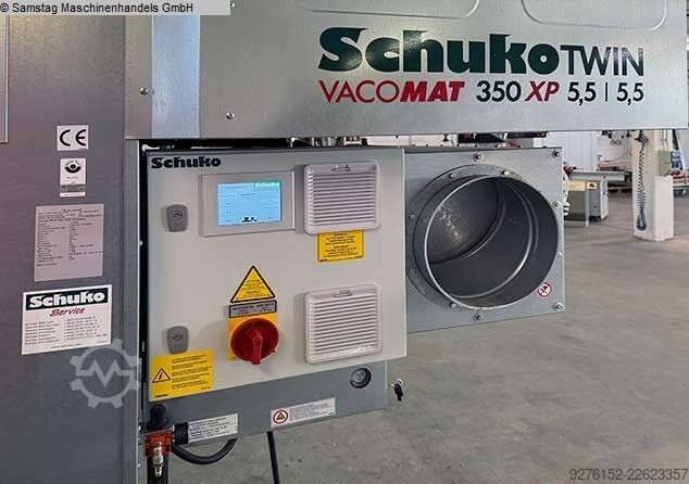 Extractor de polvo SCHUKO Vacomat 350 XP Twin