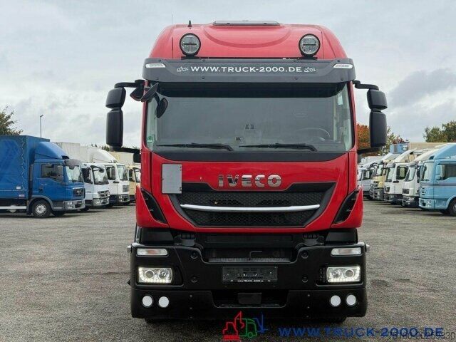 Rúllupalli vörubíll Iveco Stralis AT260 CNG Erdgas 6x2 Meiller RS2165 FB