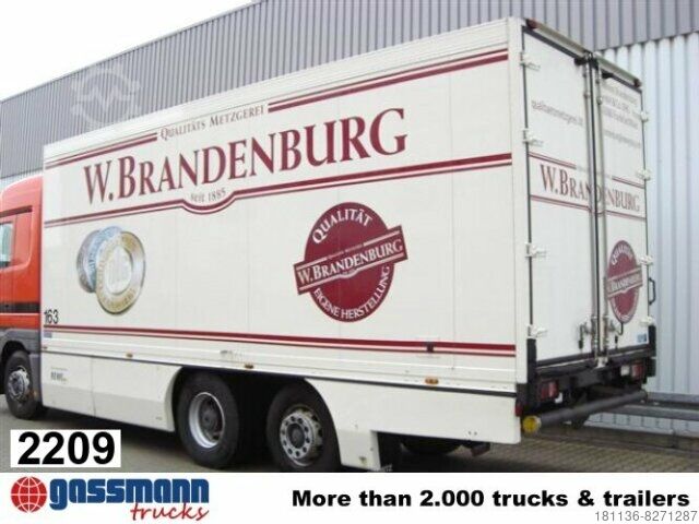 LKW mit Kofferaufbau Ackermann-Frühauf Kühlaufbau Unterflur-Aggregat