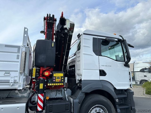 Οι υπολοιποι MAN TGS 26 440 6x2-4 BL Krankipper Fassi F195 LAGER!