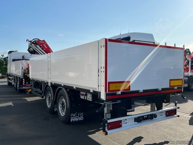 Otvorena prikolica PAVIC TBPA18-66E TANDEM BAUSTOFF ANHÄNGER