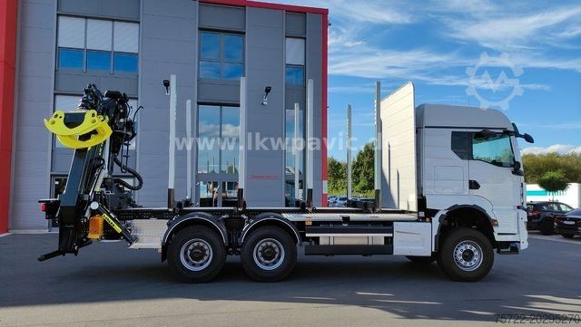 Φορτηγό μεταφοράς ξυλείας MAN TGS 33.510 6x4 BL RADSTAND 3900mm Sofort Verfügb